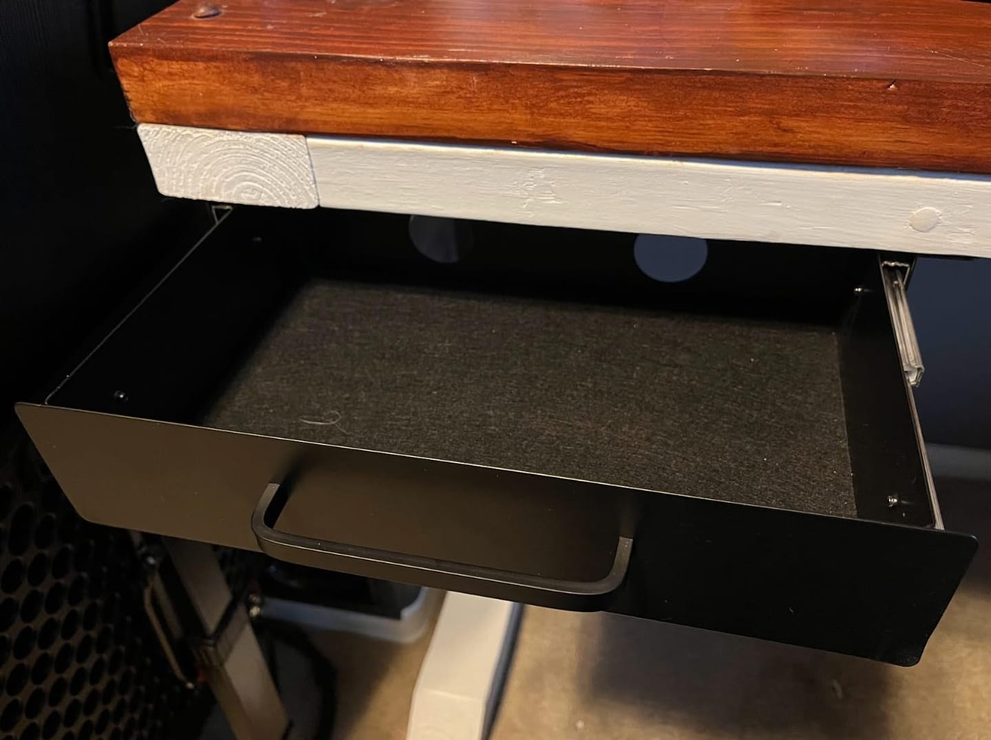 Customer photo review of Under Desk Drawer