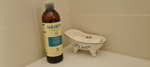 Customer photo review of Shampoo Anticaída Hairfy