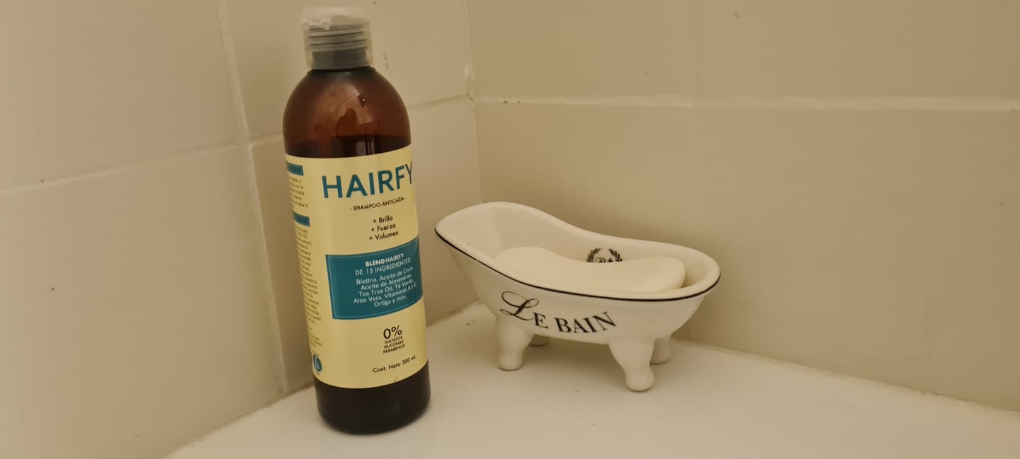 Customer photo review of Shampoo Anticaída Hairfy