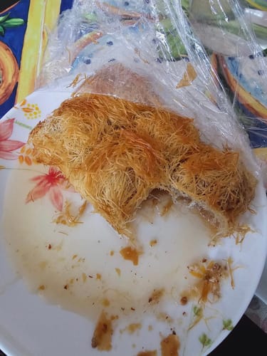 Customer photo review of Traditional Greek Kataifaki Rolls – 6 Pieces (280g)