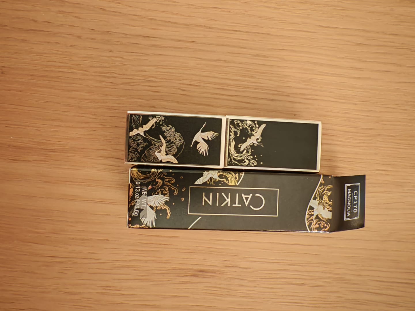 Customer photo review of CATKIN Rouge Carving Lipstick