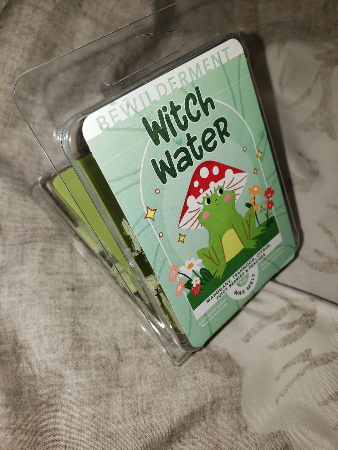 Customer photo review of Witch Water Wax Melts