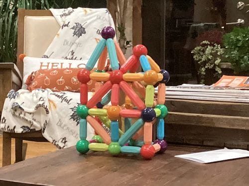 Customer photo review of Magnetic Building Blocks