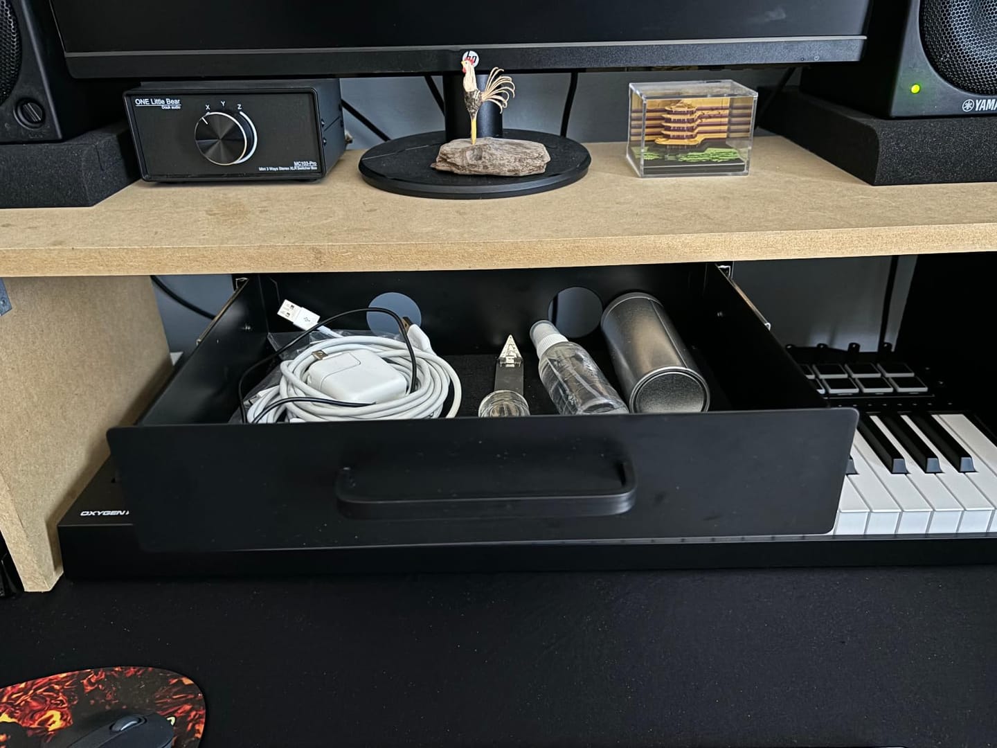 Customer photo review of Under Desk Drawer