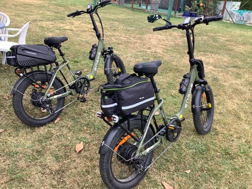 Customer photo review of Engwe L20 SE 250W 20" Foldable Electric Trekking Bike 15.6Ah Step-through E-bike