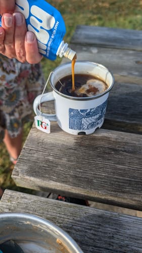 Customer photo review of MYOM Original Oat Drink Blend (6 x 65g - Makes 6 x 500ml)