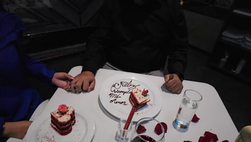 Customer photo review of Cena Romántica