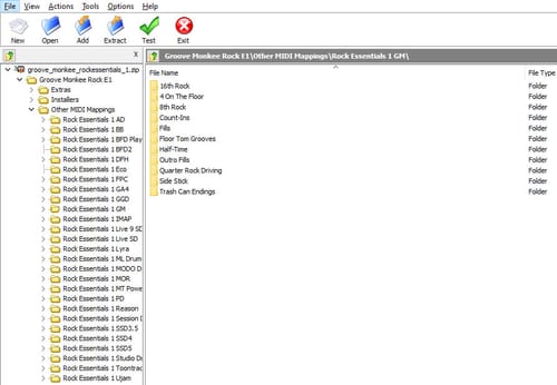 Customer photo review of Rock Essentials 1 MIDI Loops