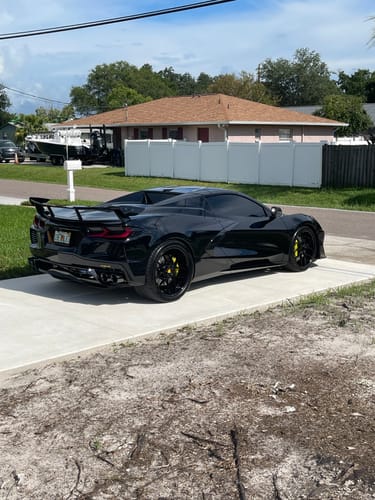 Customer photo review of CUSTOM 2-PIECE FORGED WHEELS : RV-DR08D HIDDEN SCREWS