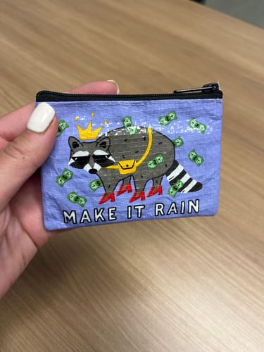 undefined review of Make It Rain Recycled Coin Purse image 1 out of 1