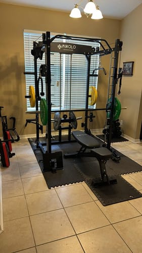 Customer photo review of M3 All-in-One Smith Machine Functional Trainer