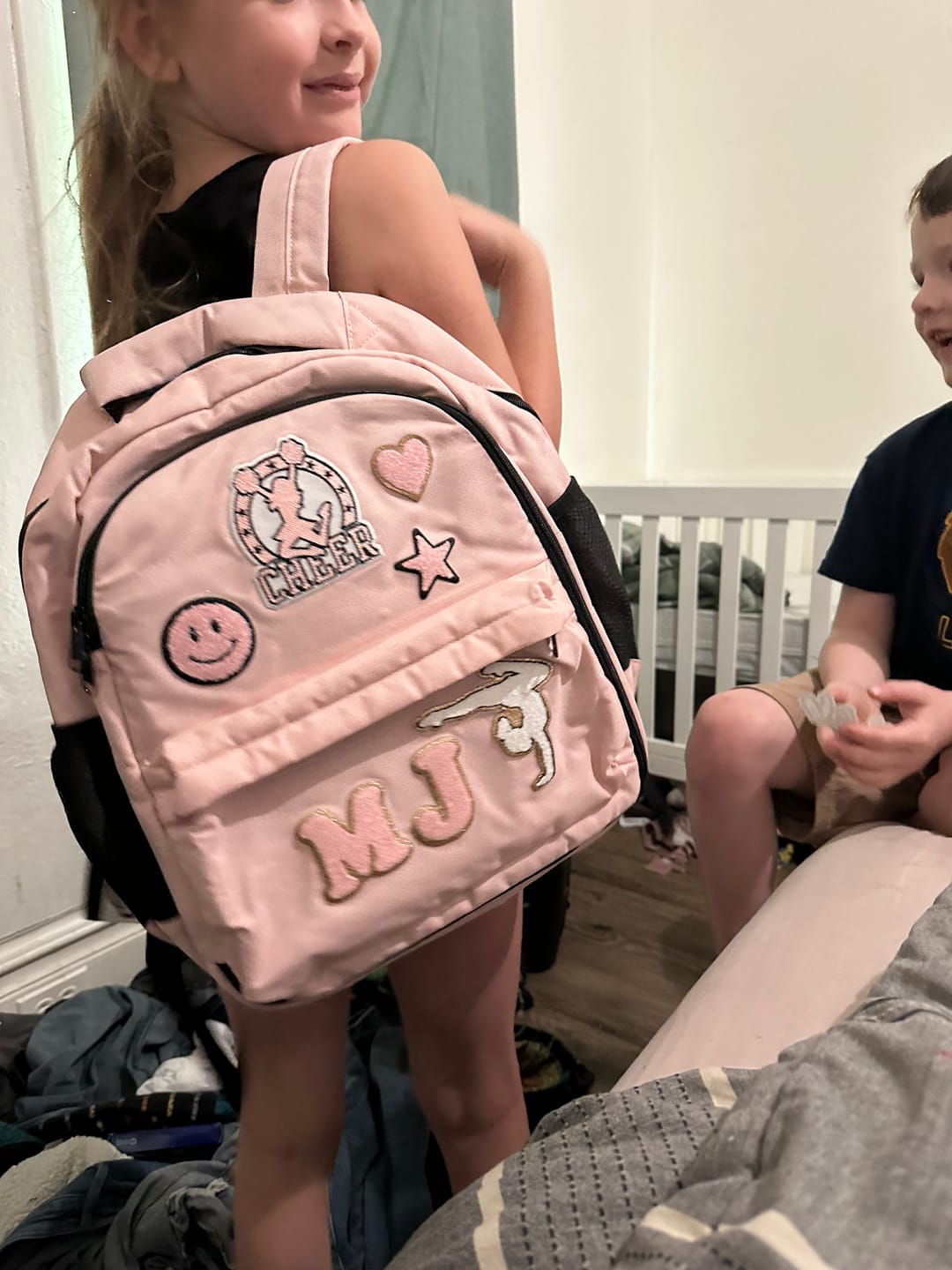 Customer photo review of Recycled Backpack
