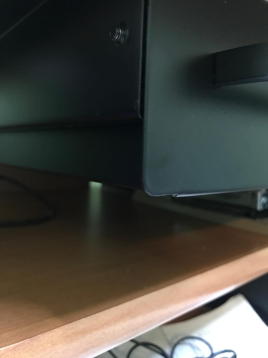 Customer photo review of Under Desk Drawer