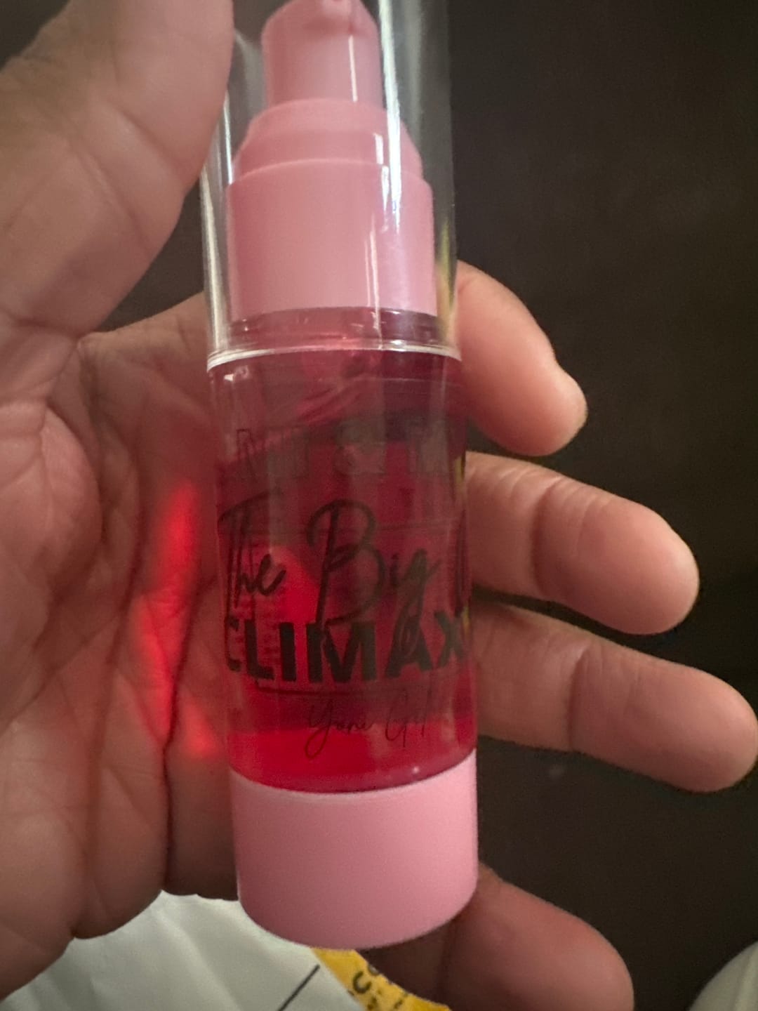 Customer photo review of The Big O CLIMAXX yoni gel