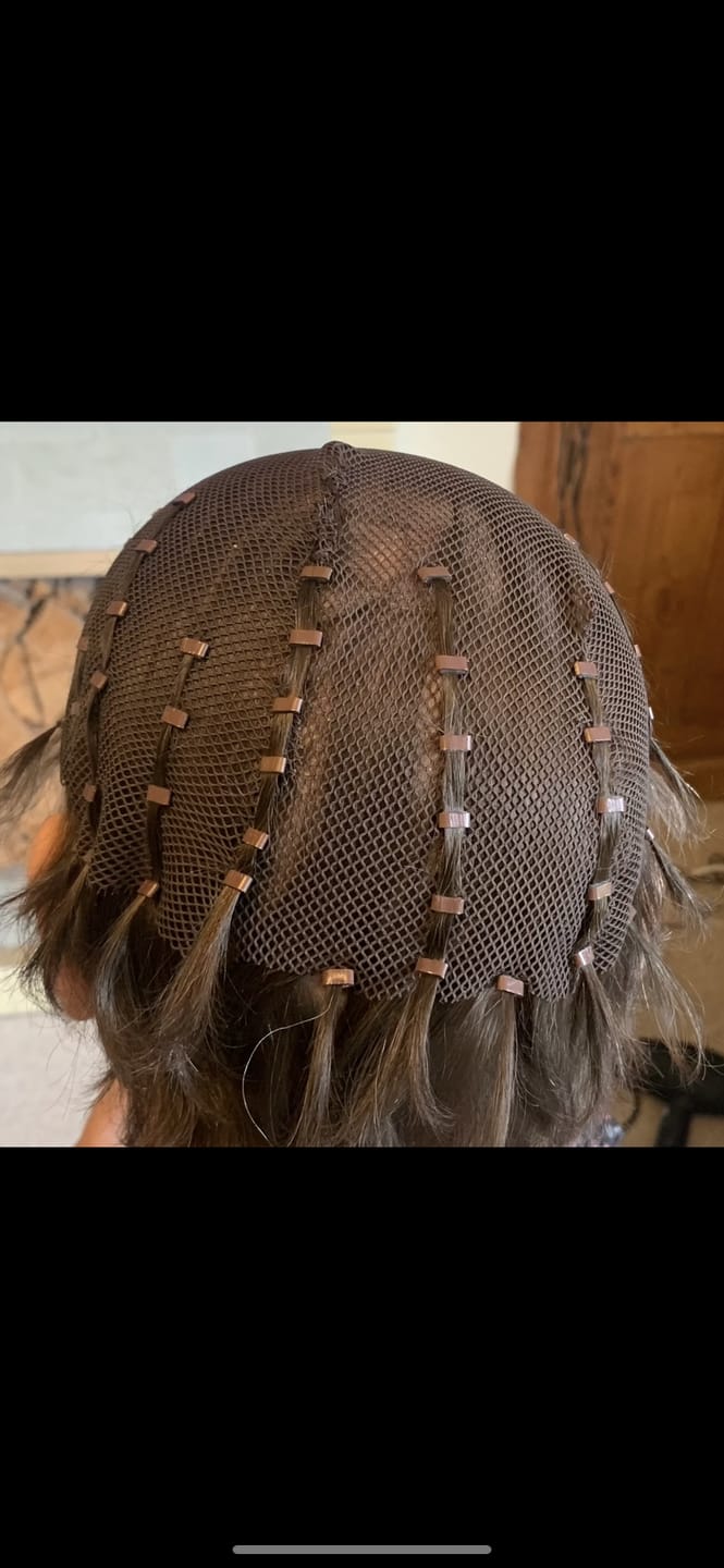 Customer photo review of Silicone Lined Pre-Loaded Micro Rings (1000)