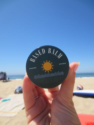 Customer photo review of Based Balm’s Signature Tallow Balm