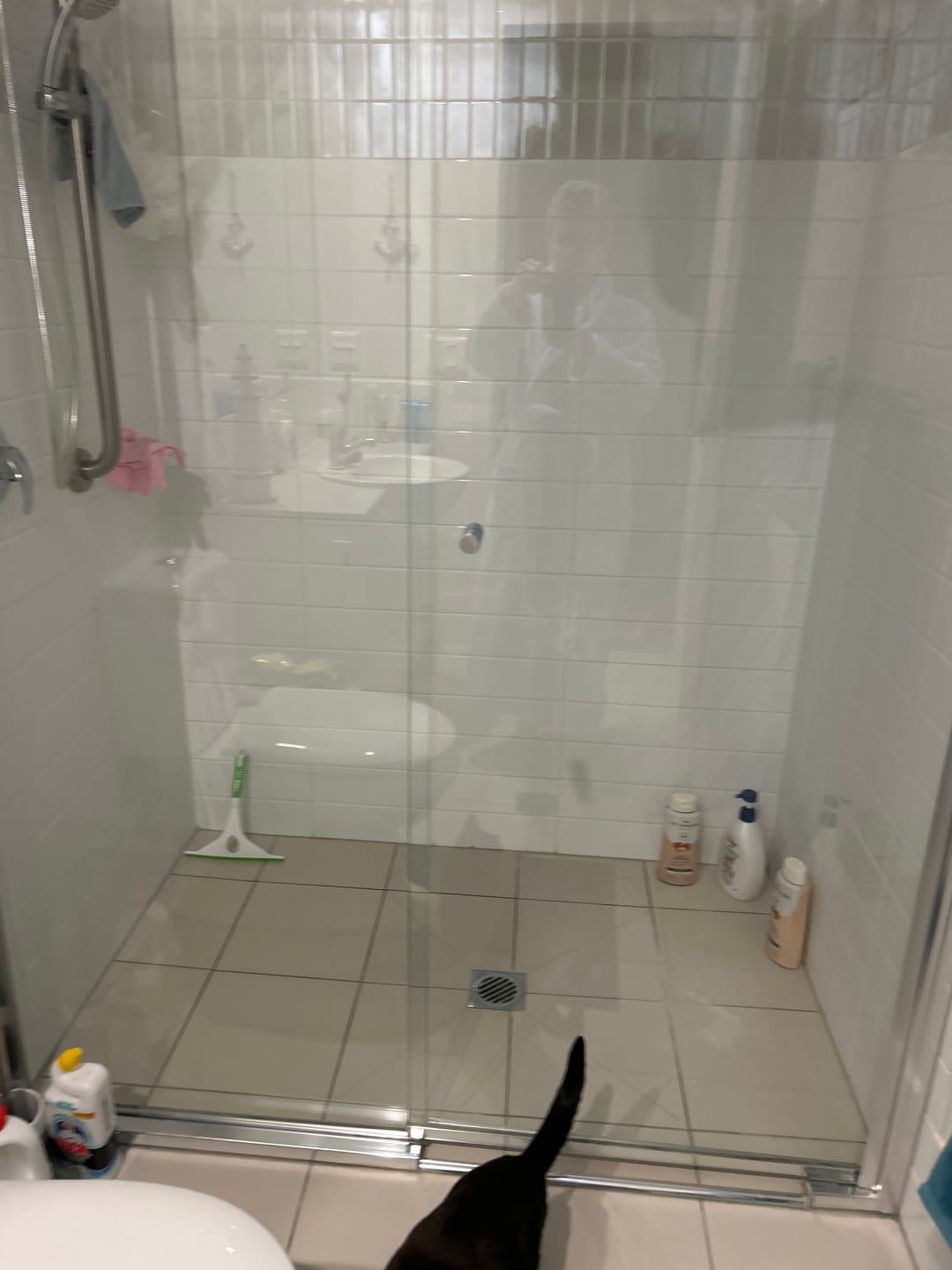 Customer photo review of GLASSGUARD® Glass Restoration Stain Remover Diamond Edition