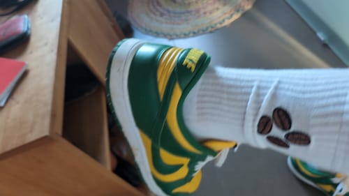 Customer photo review of Coffee Beans | Bestickte Bio Baumwoll Socken