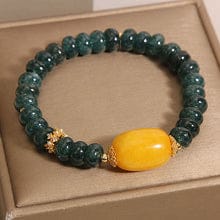 Customer photo review of FREE Today: Attract Wealth Green Jade Abacus Beads Topaz Luck Bracelet