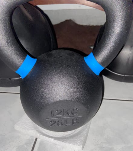 Customer photo review of Tydax Powder Coated Kettlebell