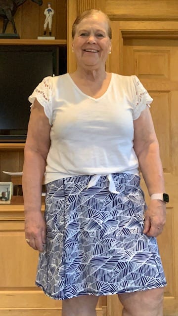 Customer photo review of Freestyle Skirt