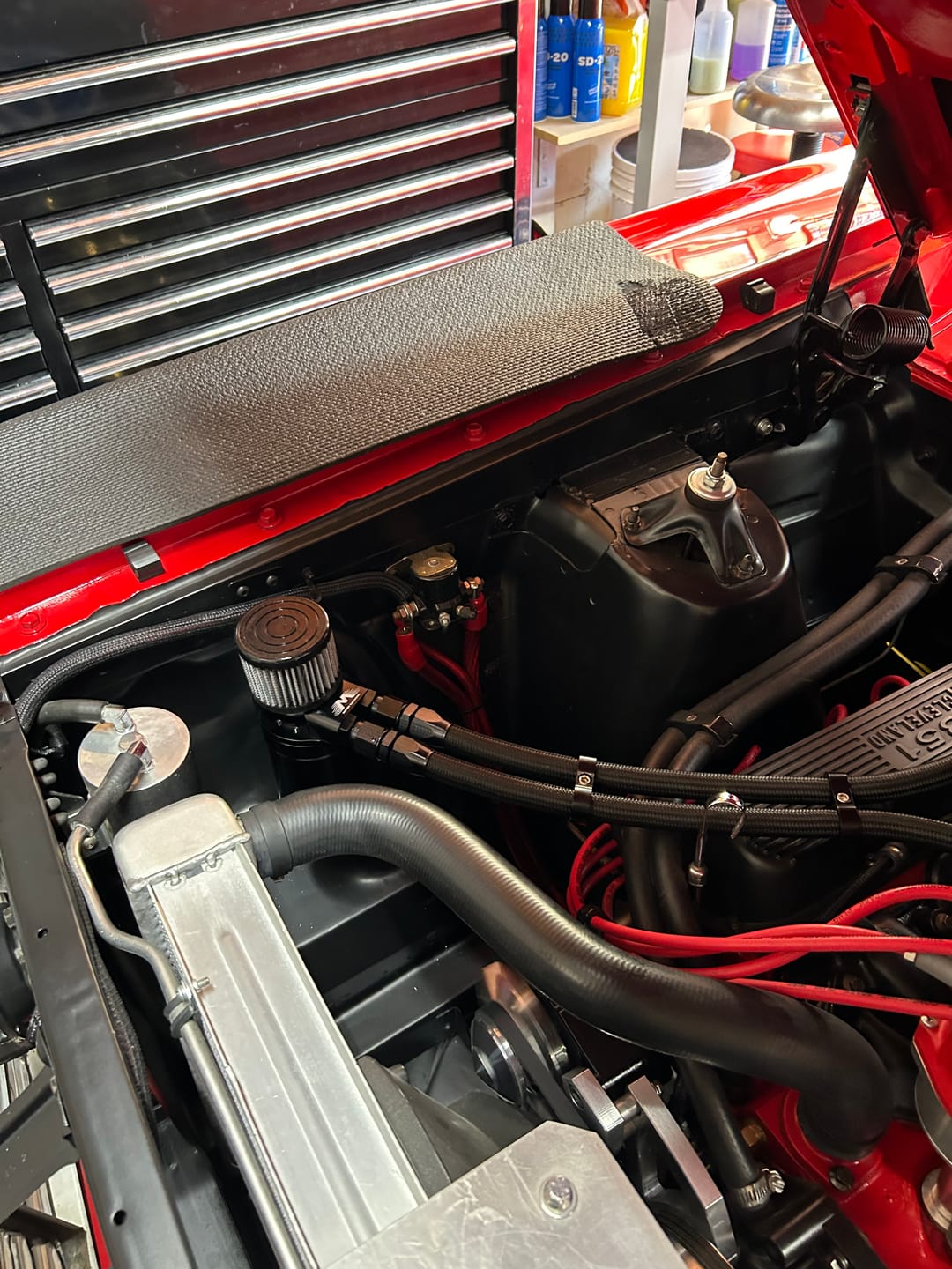 Customer photo review of Motion Raceworks Catch Can Kit for MRW Billet Valve Covers