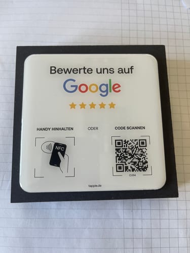 Customer photo review of Tappie Pad - Google