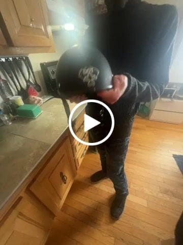 Customer video review of World's Smallest & Lightest DOT Open Face Polo Helmet- Matte Black
