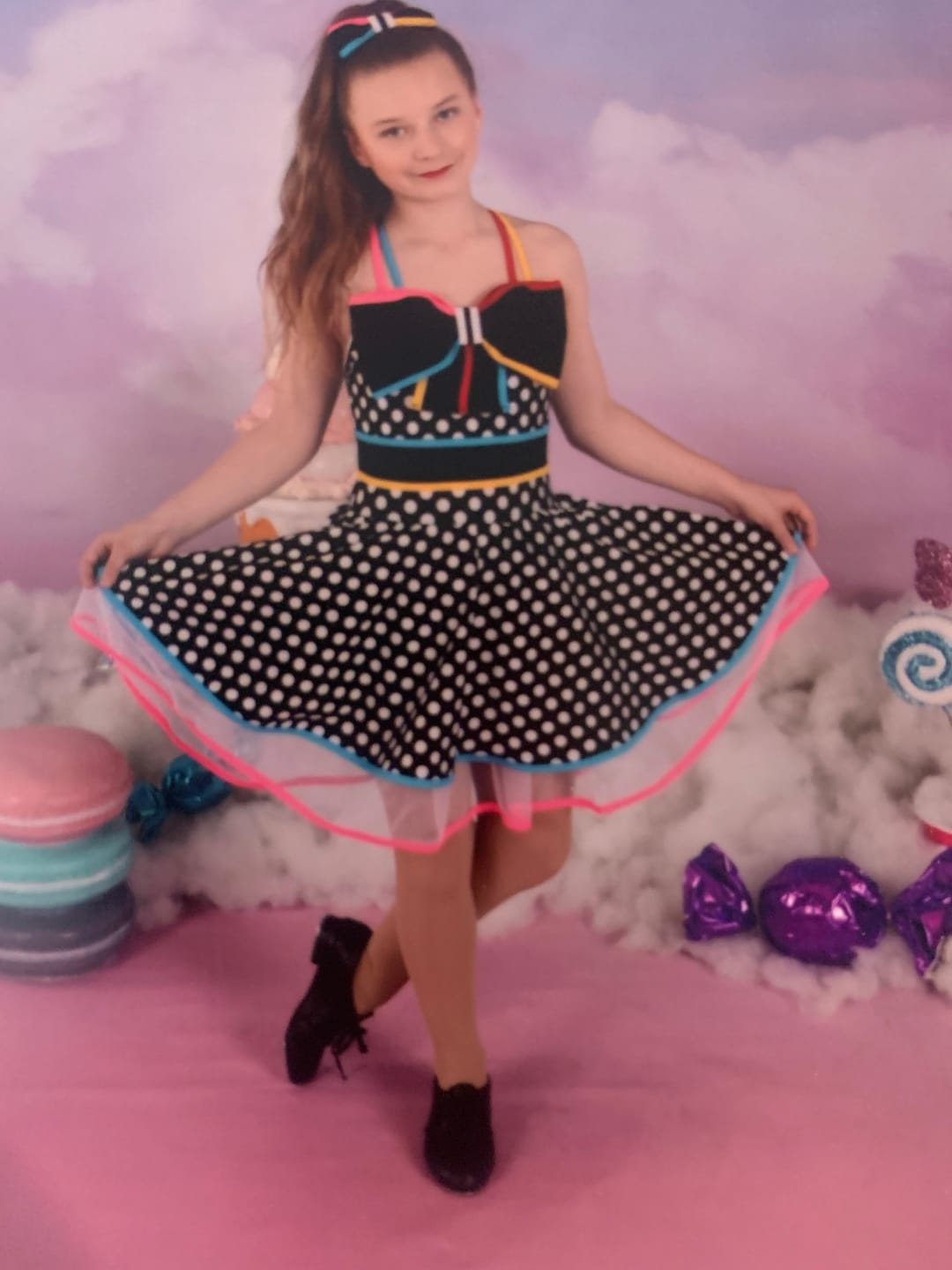Customer photo review of Fluid Tap Shoe - Child Black