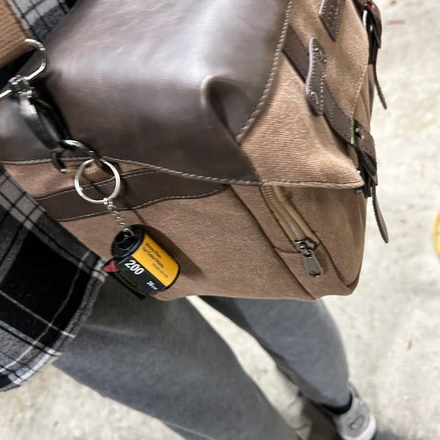 Customer photo review of Custom Drive Safe Film Roll Keychain For Your Love