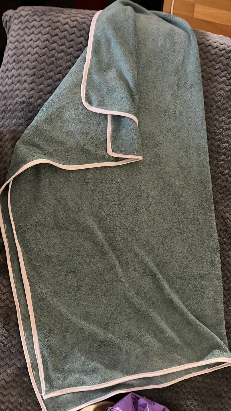 Customer photo review of Bamboo Towelling Fabric