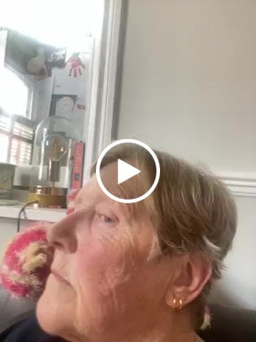 Customer video review of "Hoops" Earrings