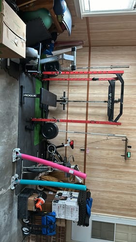 Customer photo review of F4 Power Rack with Lat Pull Down System