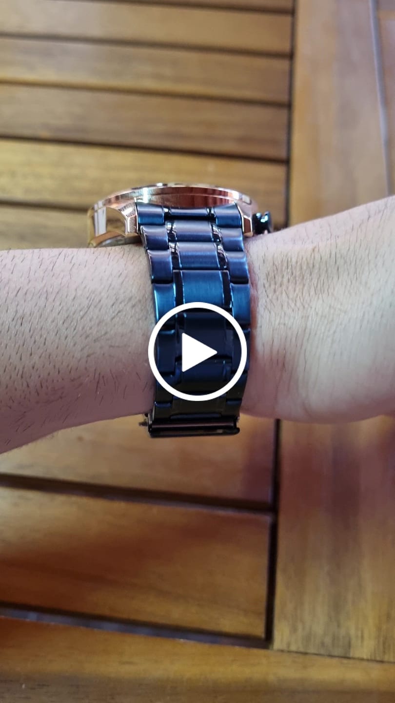 Customer video review of Curren Ambasator® orologio uomo acciaio