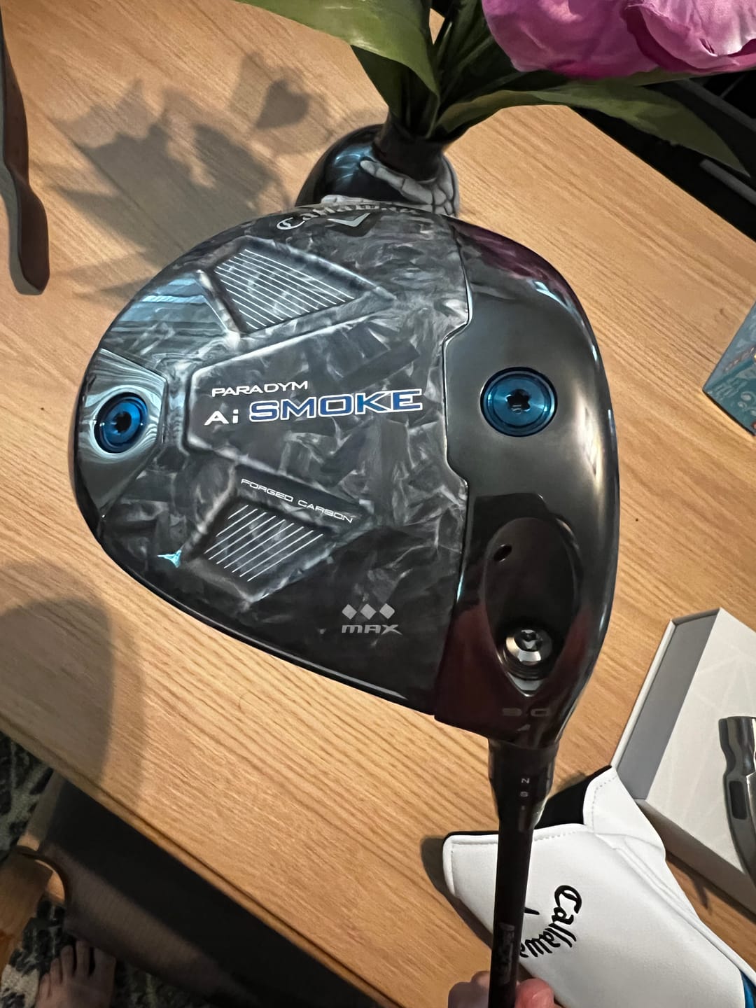 Customer photo review of Head Weight Compatible With Callaway Paradym Ai Smoke Driver