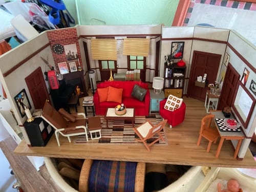 Customer photo review of Ted's Apartment DIY Miniature House Kit