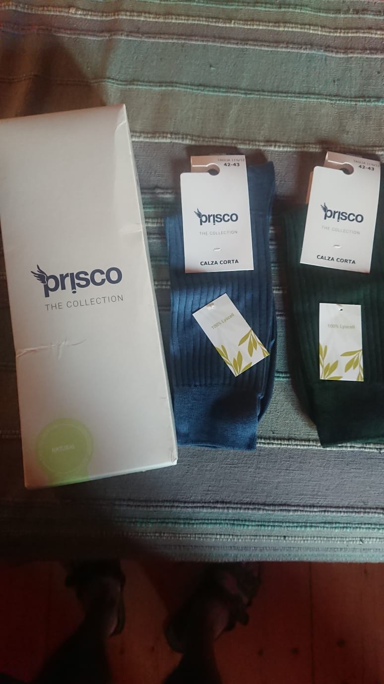 Customer photo review of Calza Corta Bio & Green in Lyocell per Uomo | Tinta Unita | Confezione da 3 Paia | Botanic UC