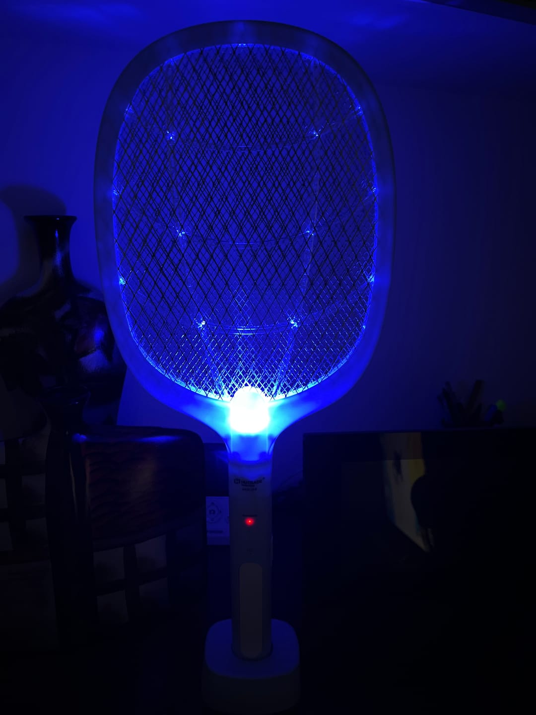 Customer photo review of (2 Pezzi) - Racchette Zanzare Elettriche Ricaricabili 2 in 1 Lampada Led Fulmina Insetti