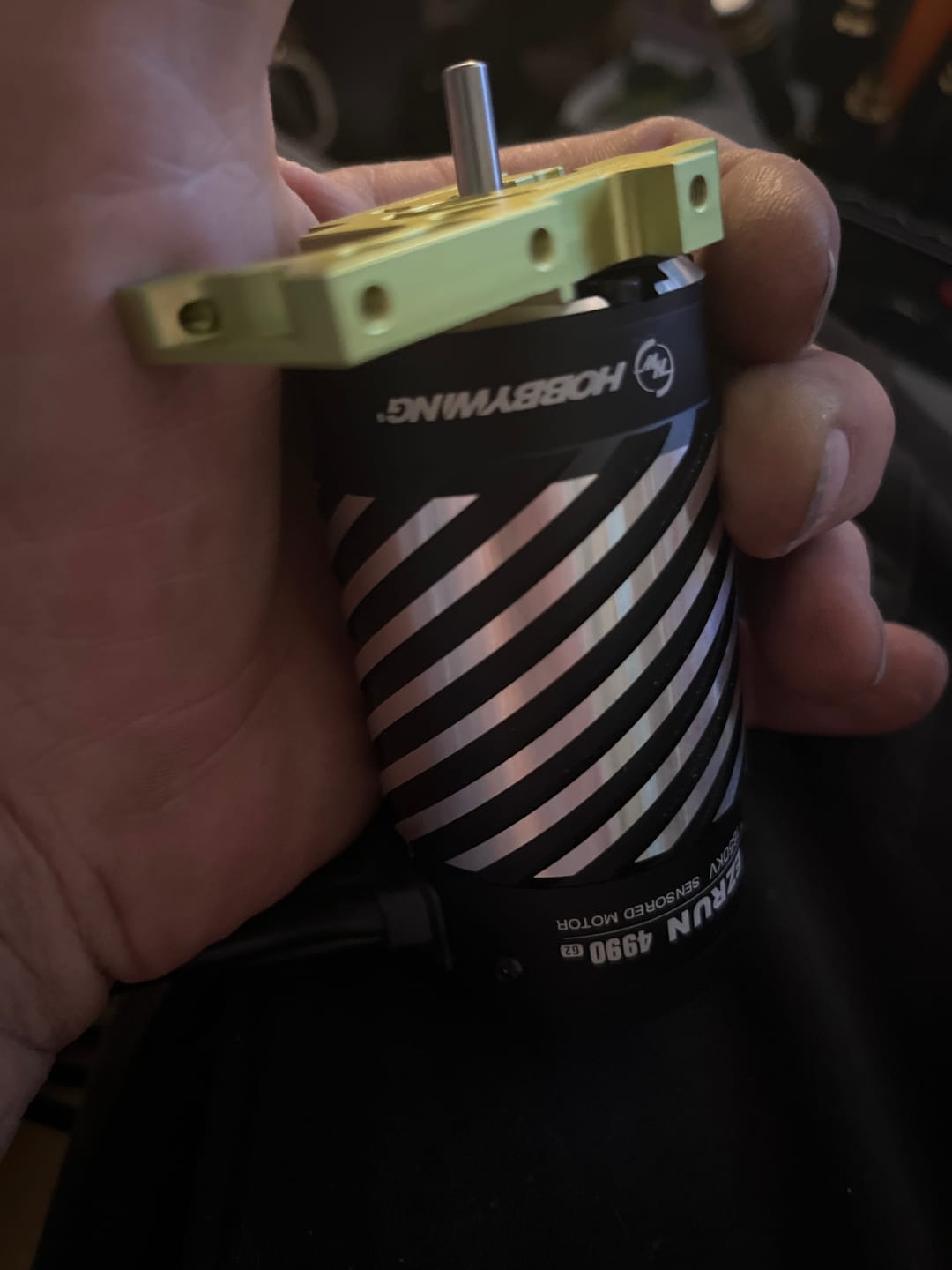 Customer photo review of Adjustable Motor Mount For RZ001