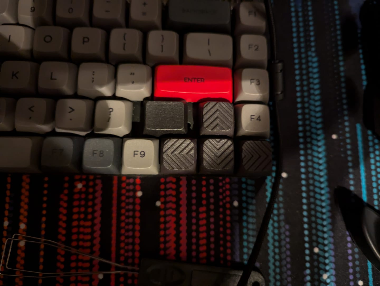 Customer photo review of XDA Modifier keycaps