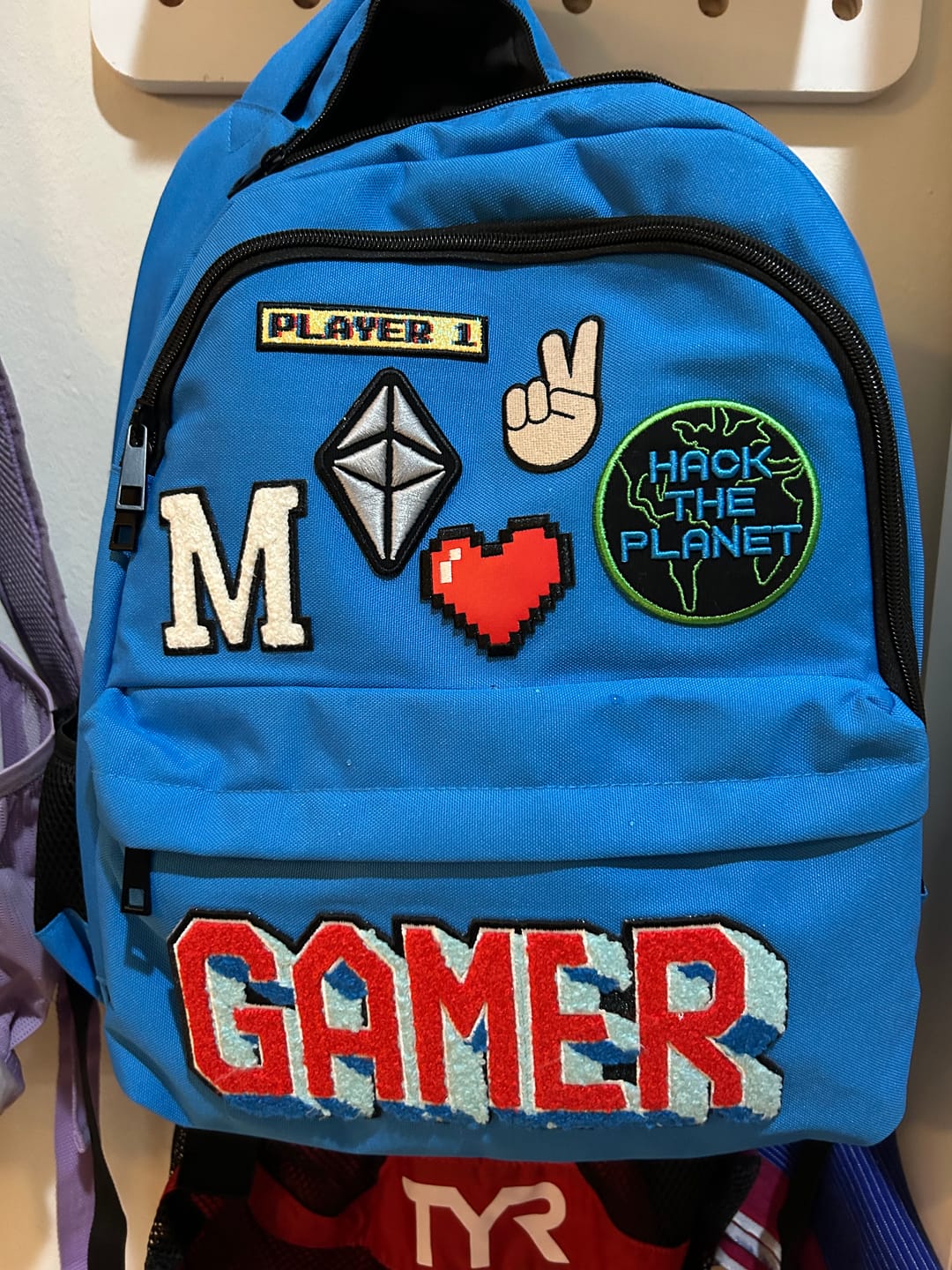 Customer photo review of Recycled Backpack