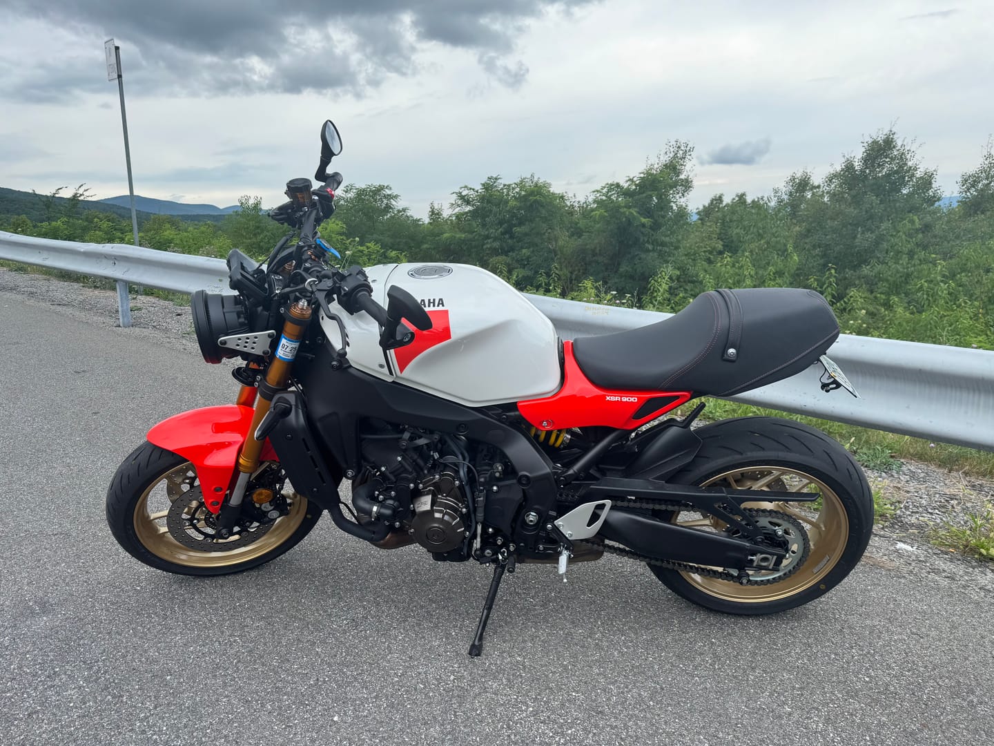 Customer photo review of XSR900 Tail Tidy Kit - 2022+