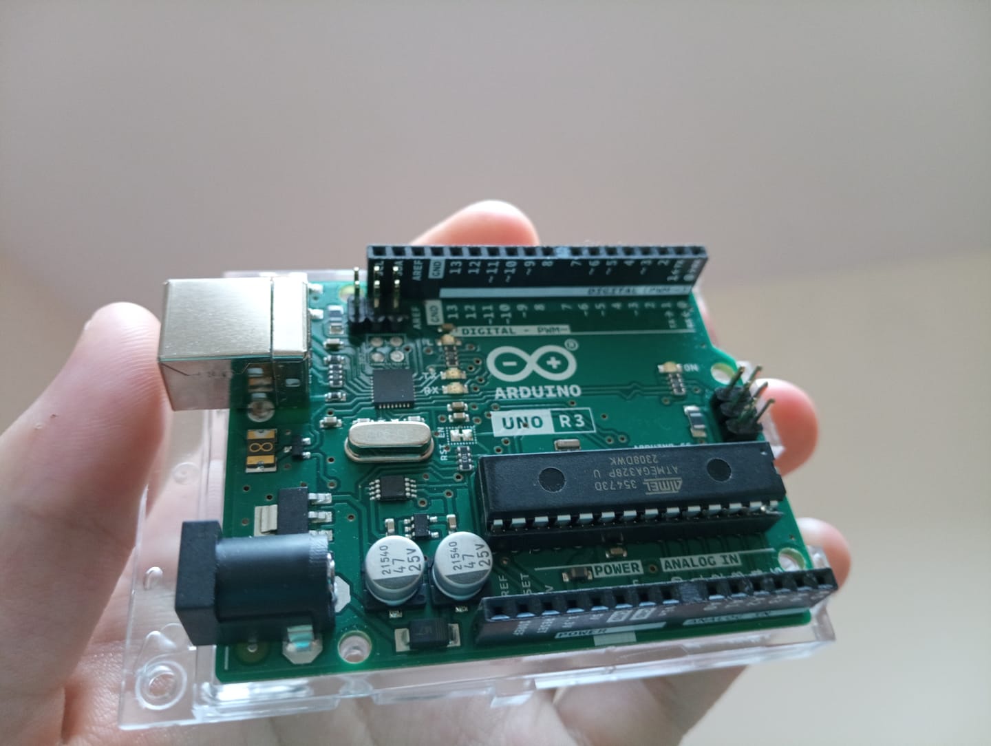Customer photo review of Arduino Uno Rev3