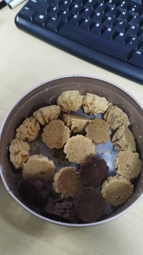 Customer photo review of Signature Mix Butter Cookies