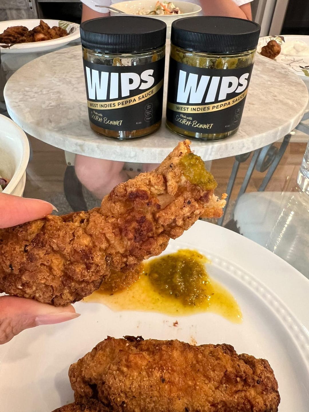 Customer photo review of WIPS Yellow Scotch Bonnet