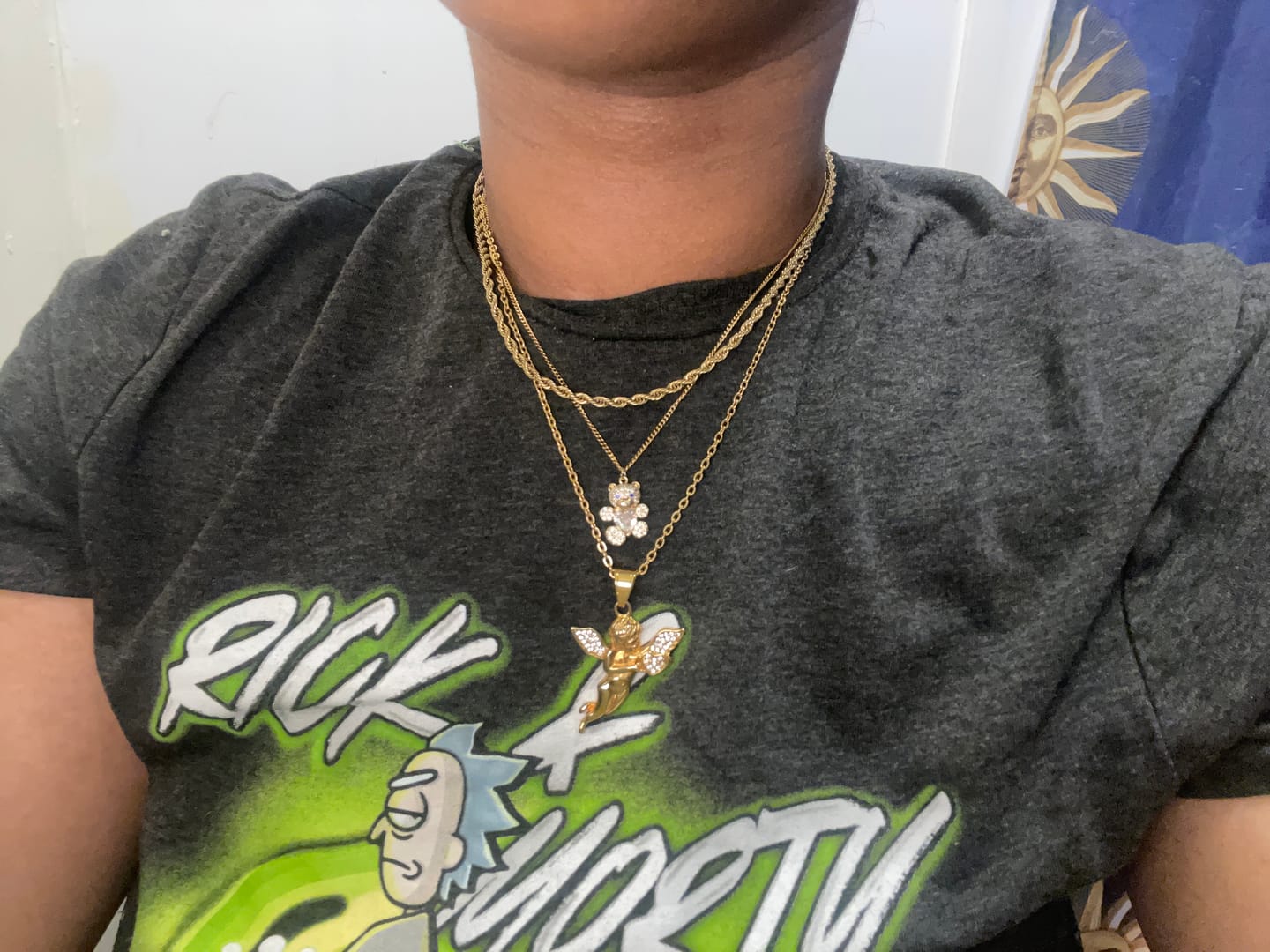 Customer photo review of Thin Rope Chain