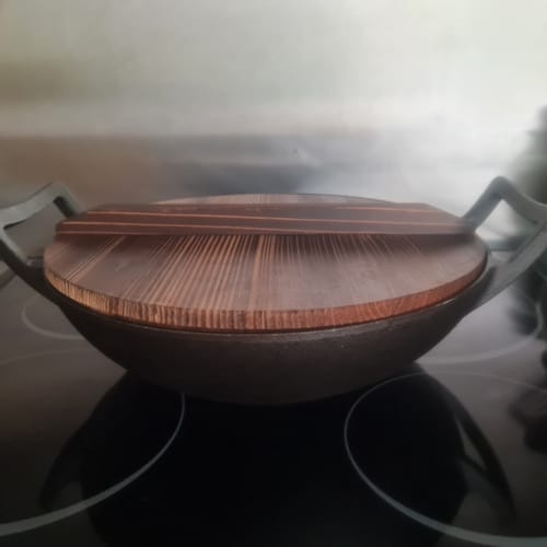 Customer photo review of Le Tekari Wok sans Manche