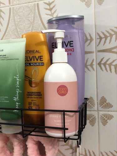 Customer photo review of Leave-in Glossy Conditioner