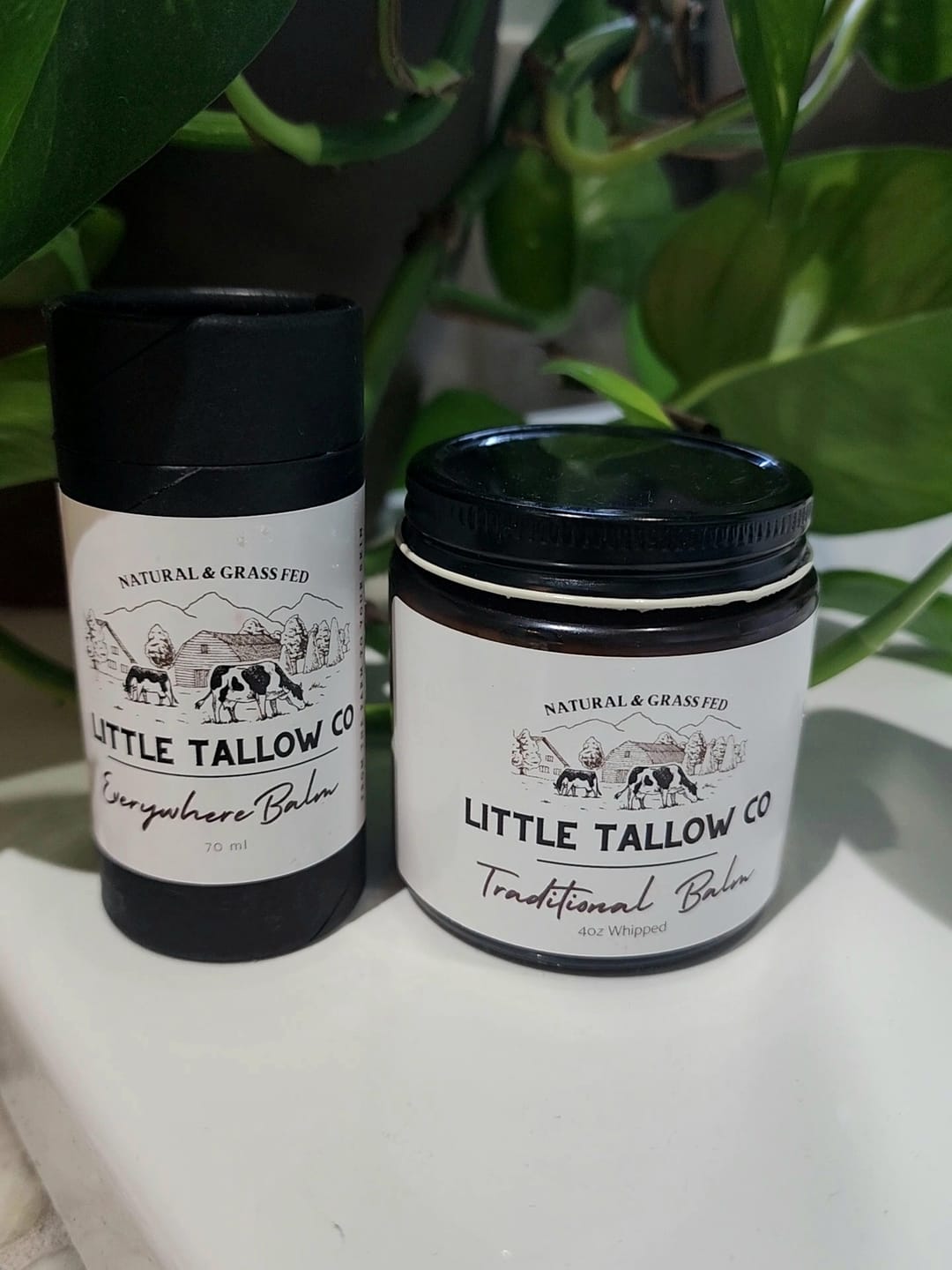 Customer photo review of Traditional Whipped Tallow Balm - 4oz Glass Jar