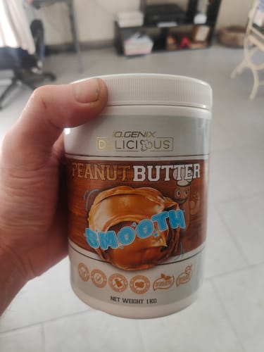 Customer photo review of Io.Genix -BEURRE DE CACAHUÈTE CRUNCHY ou SMOOTH 1KG